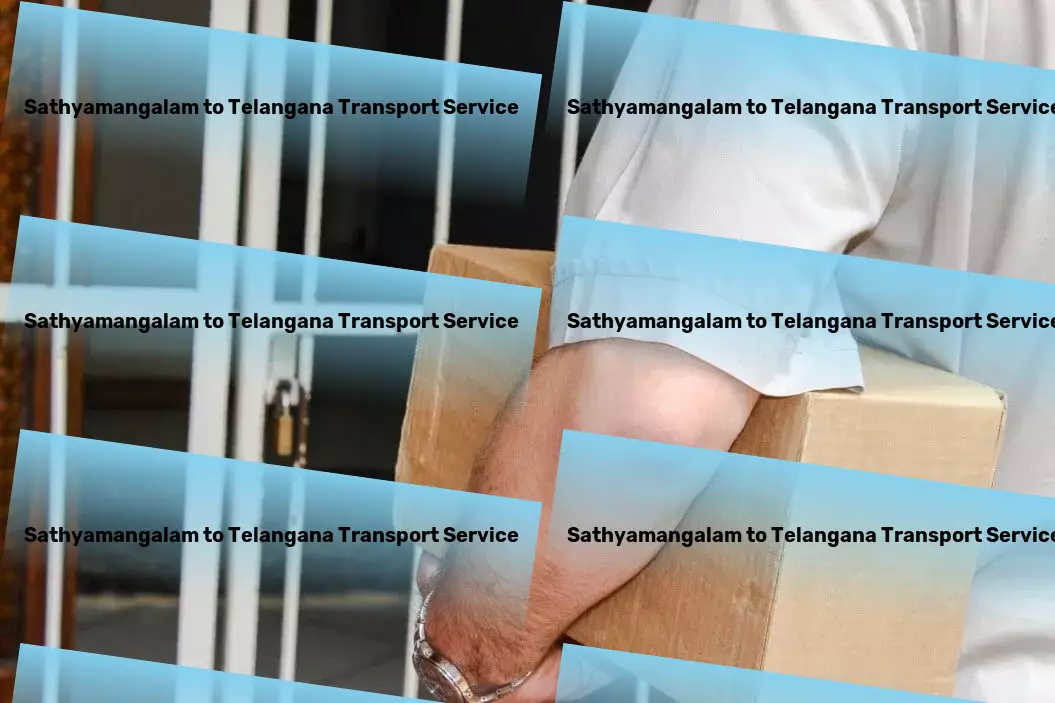 Sathyamangalam to Telangana Transport ]Adapting to your logistics needs with flexible transport options in India. - Major freight forwarding services