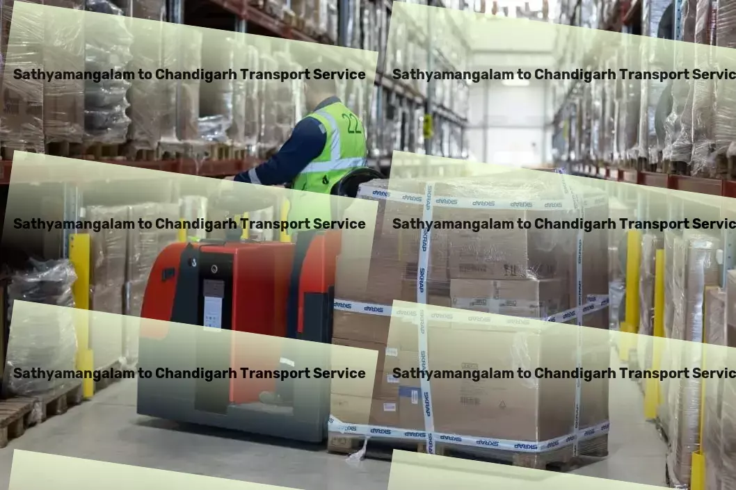 Sathyamangalam to Chandigarh Transport Move with ease: India's trusted transport partner! - Quality transport services