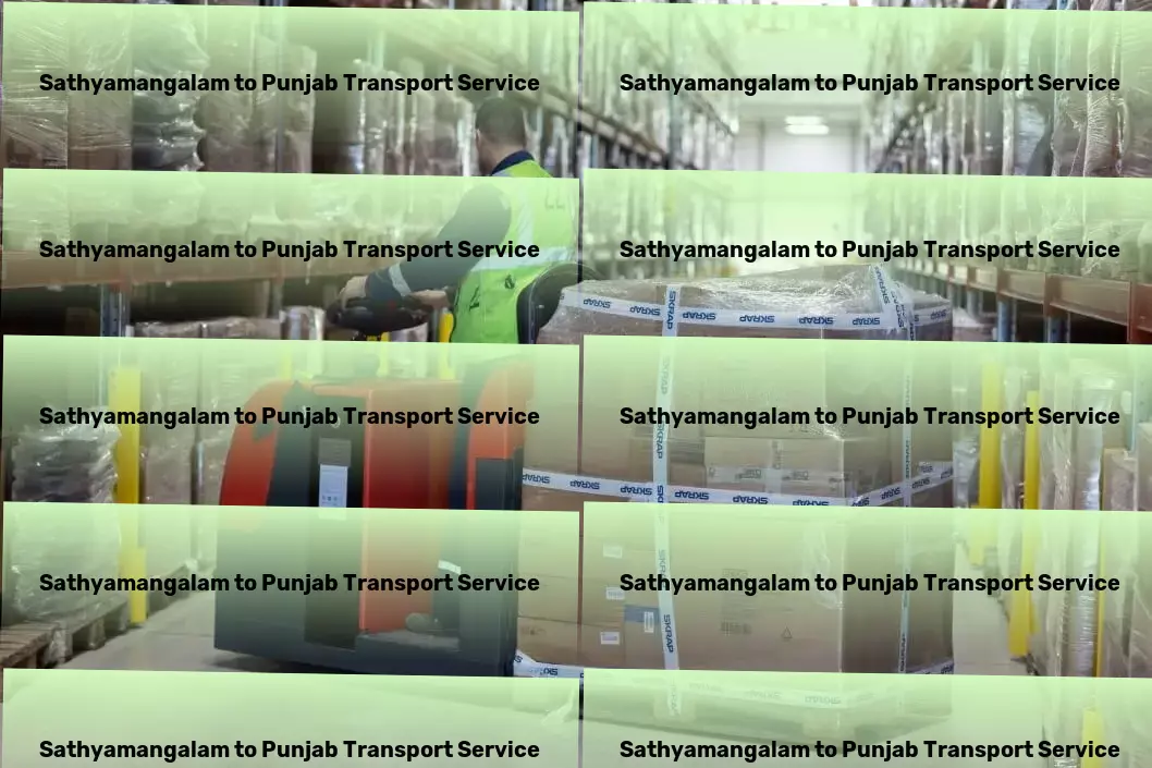 Sathyamangalam to Punjab Transport Transport automation services