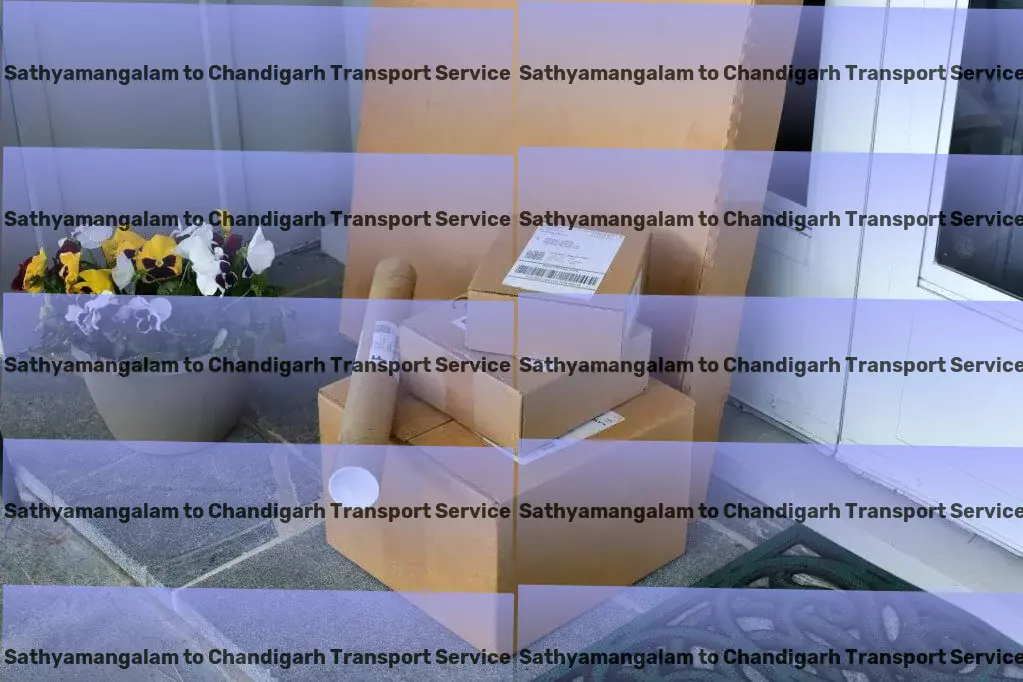 Sathyamangalam to Chandigarh Transport Bulk material transport