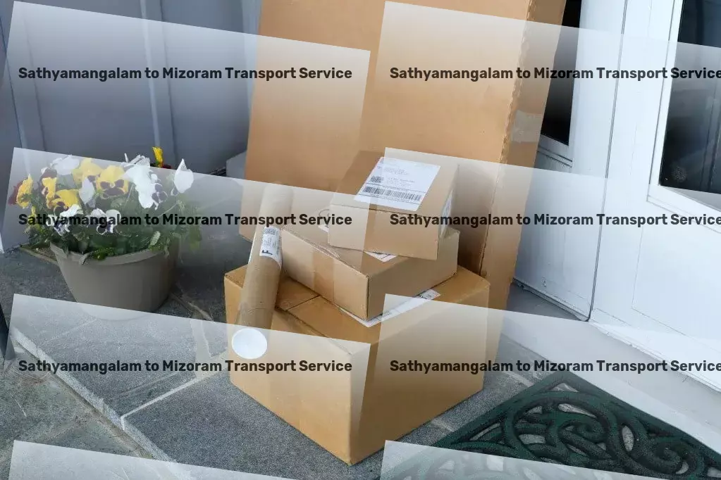 Sathyamangalam to Mizoram Transport Direct freight logistics