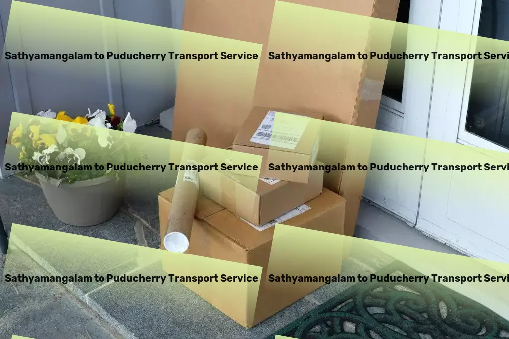 Sathyamangalam to Puducherry Transport India's transportation scene, transformed by expertise! - Express goods transport