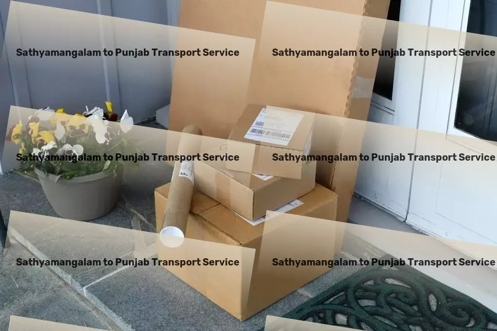 Sathyamangalam to Punjab Transport Transform your business with our Indian logistics prowess. - High-capacity goods delivery