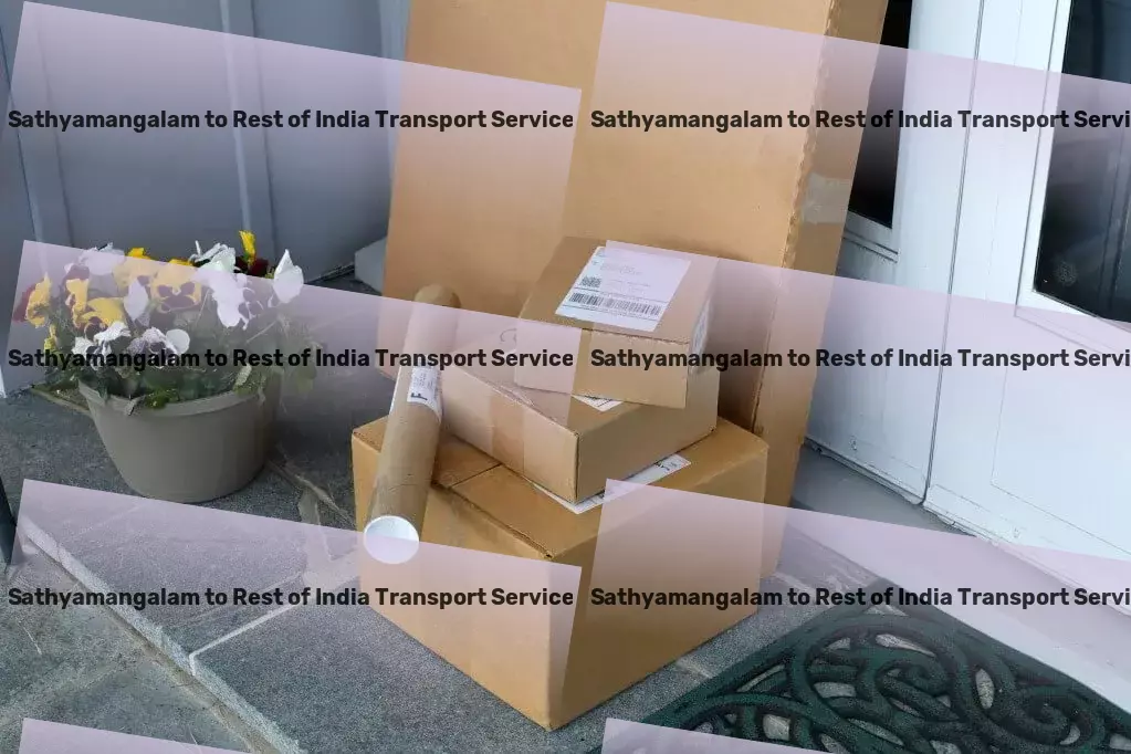 Sathyamangalam to Rest Of India Transport High-capacity package delivery