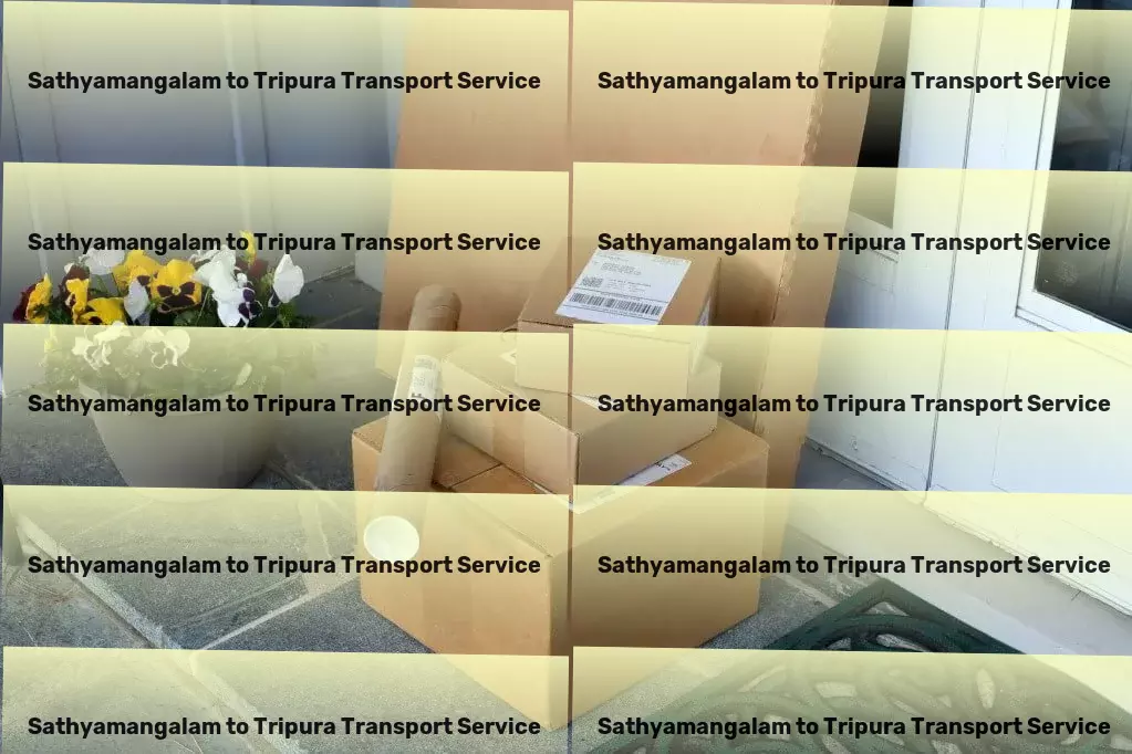 Sathyamangalam to Tripura Transport Keeping India moving with top-tier logistic strategies. - Quick furniture relocation