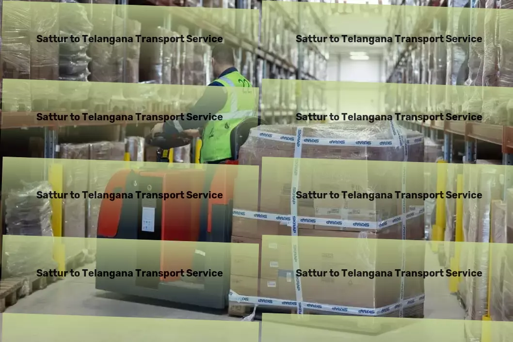 Sattur to Telangana Transport Specialized shipping services