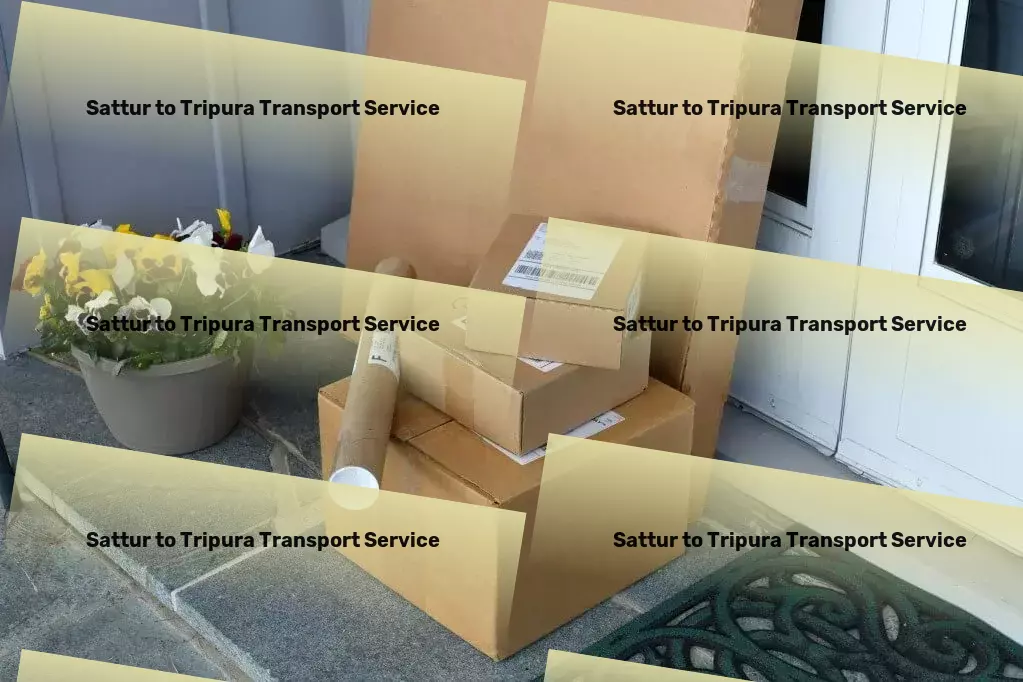 Sattur to Tripura Transport Empowering your transportation needs with ease in India! - Household Parcel Service