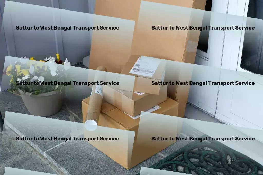 Sattur to West Bengal Transport Industrial cargo delivery