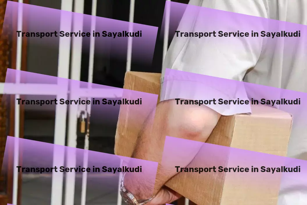 Courier And Parcel in Sayalkudi, Tamil Nadu (TN) Major cargo transport