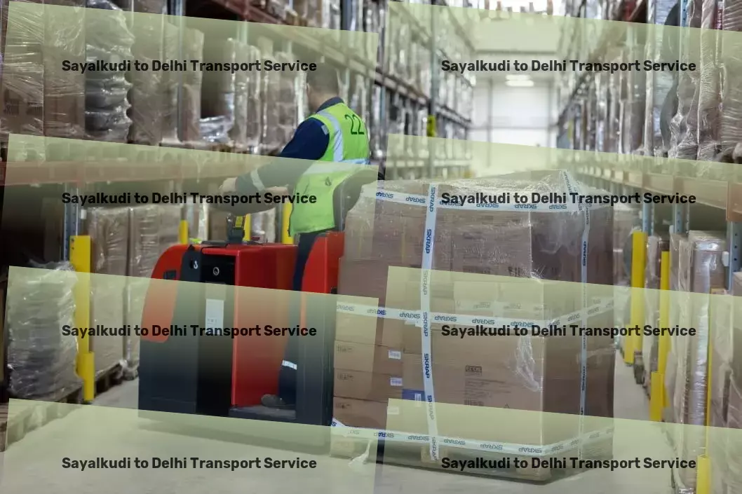 Sayalkudi to Delhi Transport India's premier solution for all your logistic needs! - Efficient goods logistics