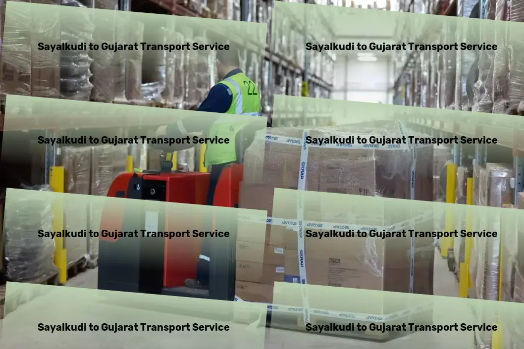 Sayalkudi to Gujarat Transport Oversized cargo transport