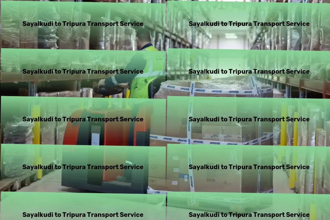 Sayalkudi to Tripura Transport National goods logistics