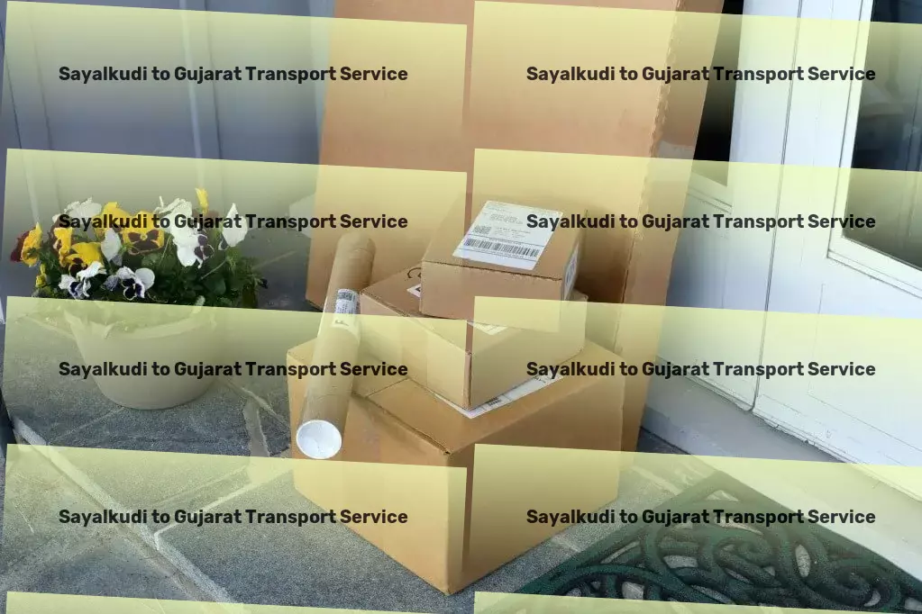 Sayalkudi to Gujarat Transport Dependable and dynamic transport solutions for India's economy. - Multi-city goods shipment