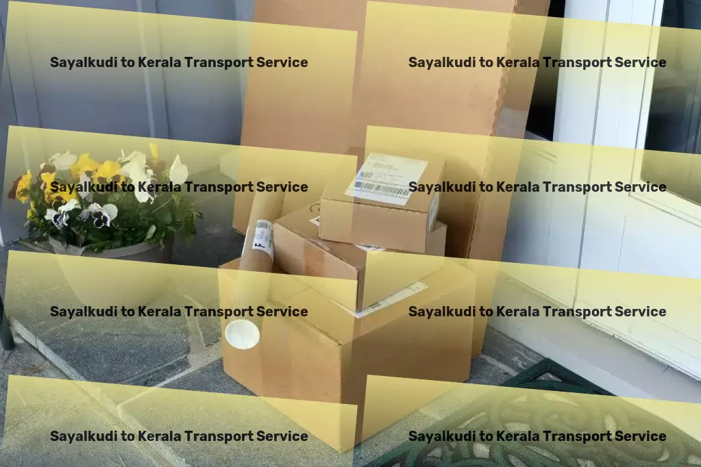 Sayalkudi to Kerala Transport High-capacity moving and shipment