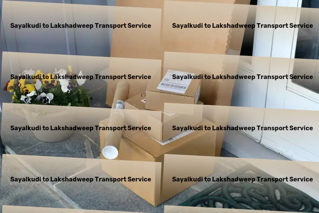 Sayalkudi to Lakshadweep Transport Comprehensive goods shipment