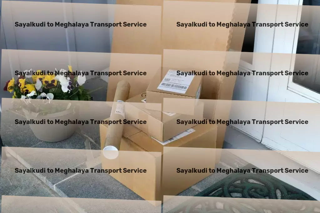 Sayalkudi to Meghalaya Transport Specialized packing services