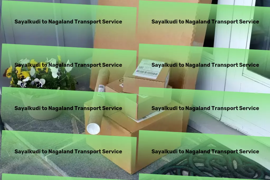 Sayalkudi to Nagaland Transport National road cargo services