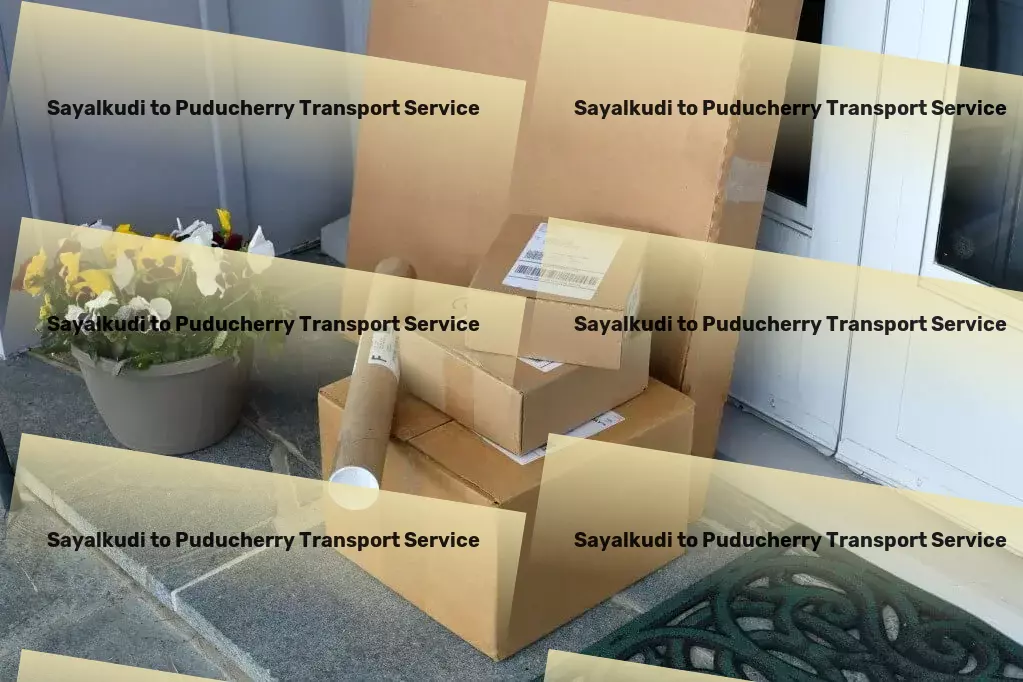 Sayalkudi to Puducherry Transport Regional courier solutions