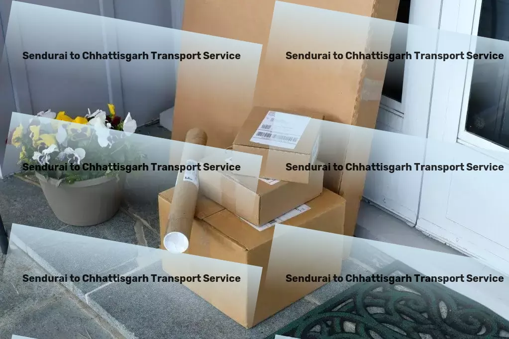 Sendurai to Chhattisgarh Transport Innovative goods forwarding