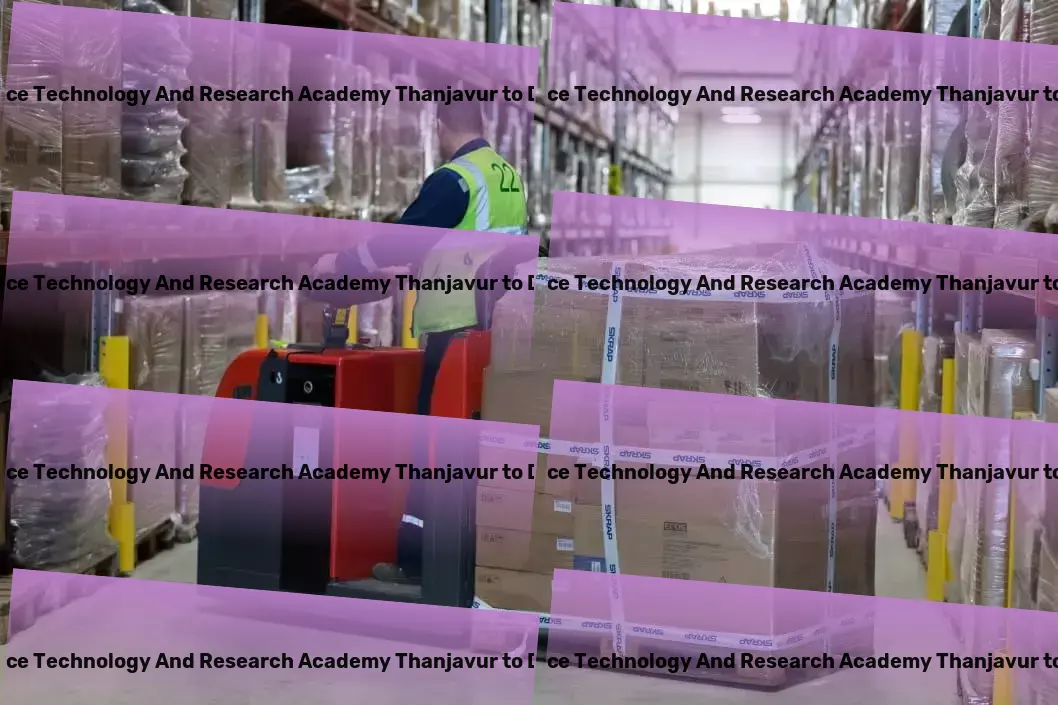 Shanmugha Arts Science Technology And Research Academy Thanjavur to Delhi Transport Full-service logistics