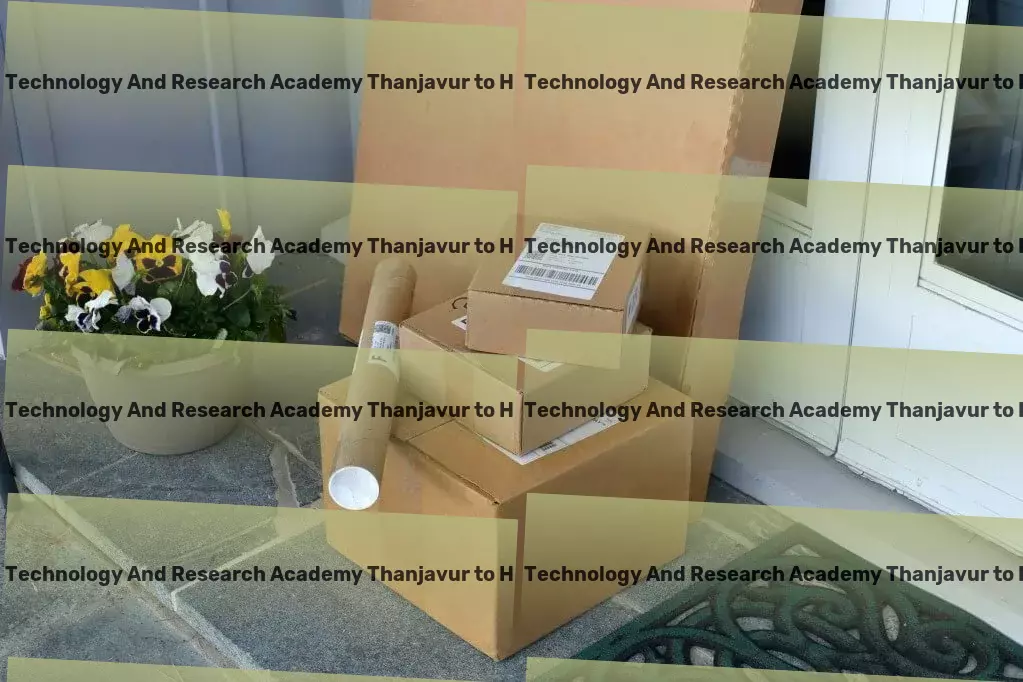 Shanmugha Arts Science Technology And Research Academy Thanjavur to Haryana Transport Express package logistics