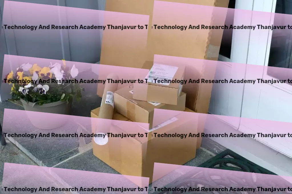 Shanmugha Arts Science Technology And Research Academy Thanjavur to Tripura Transport Citywide goods forwarding