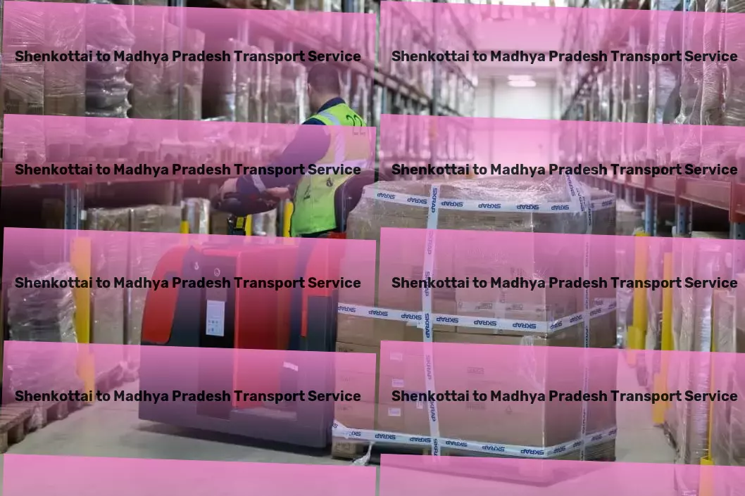 Shenkottai to Madhya Pradesh Transport National logistics and transport