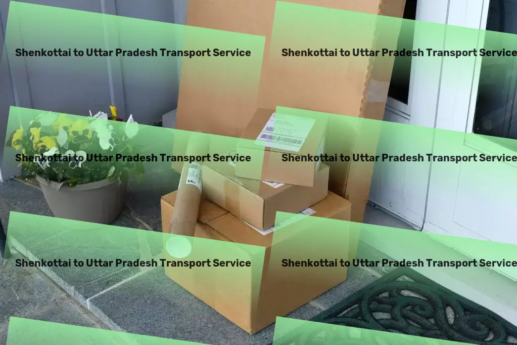 Shenkottai to Uttar Pradesh Transport Comprehensive package logistics