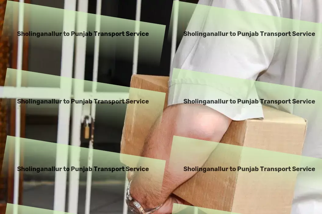 Sholinganallur to Punjab Transport Secure shipping solutions