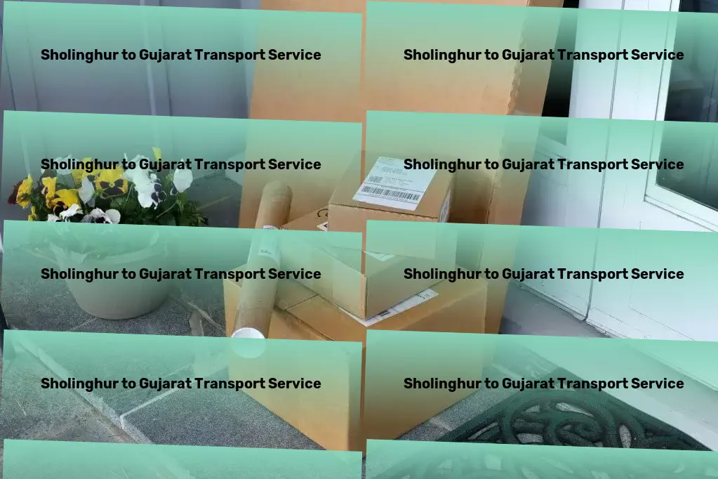 Sholinghur to Gujarat Transport Dedicated to redefining goods movement within the vast terrains of India. - Comprehensive transport solutions