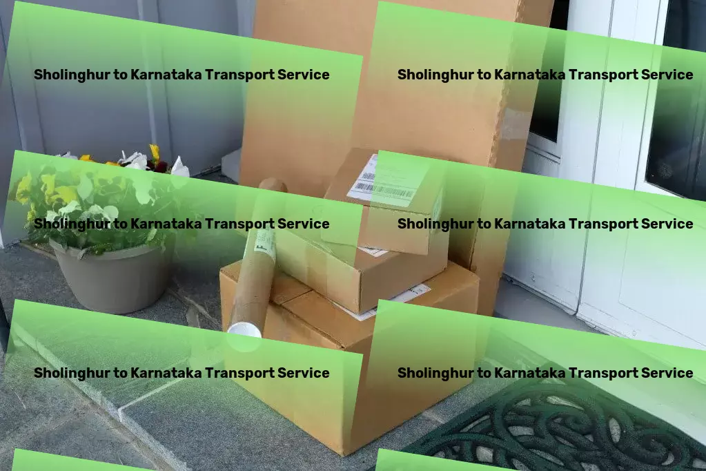 Sholinghur to Karnataka Transport Harness the power of mindfulness for a happier life! - Multi-city goods transport