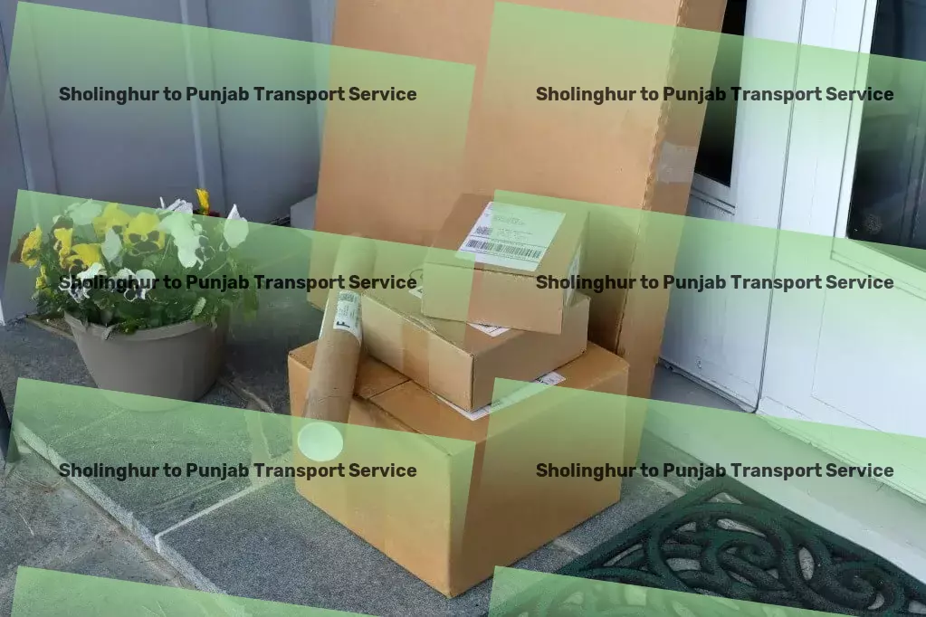 Sholinghur to Punjab Transport A smoother route to transporting goods in India awaits you! - Transporter network services