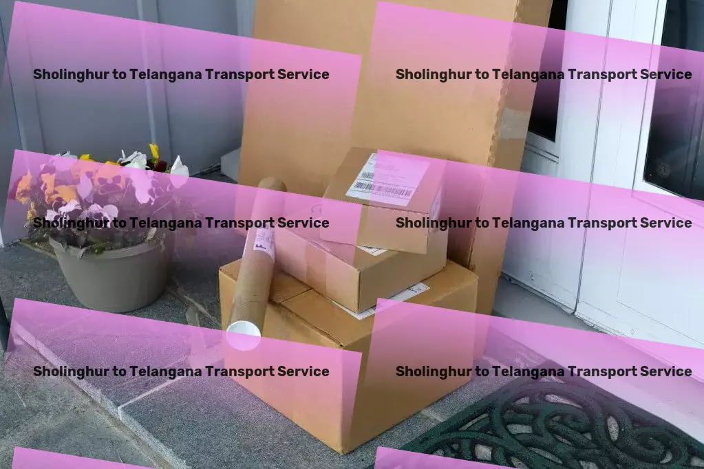 Sholinghur to Telangana Transport Heavy load logistics solutions