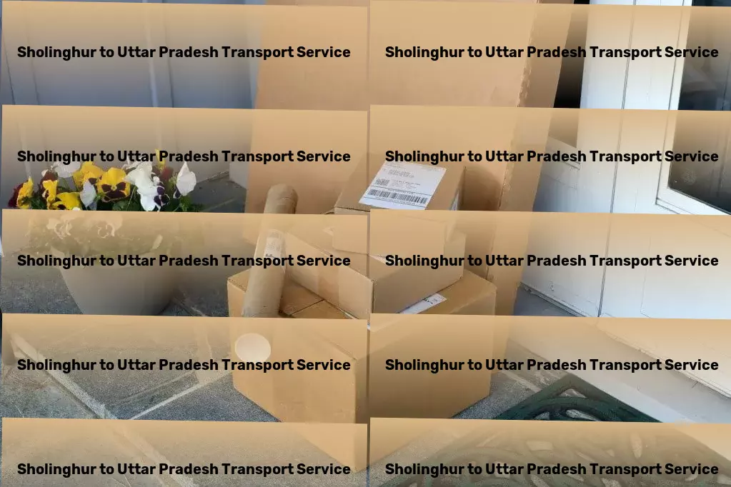 Sholinghur to Uttar Pradesh Transport Fast shipping solutions