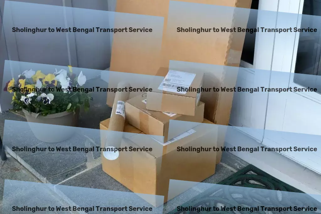 Sholinghur to West Bengal Transport Professional package delivery