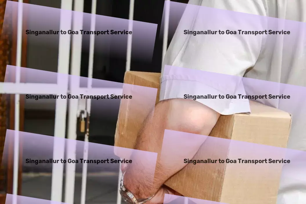 Singanallur to Goa Transport Specialized freight handling