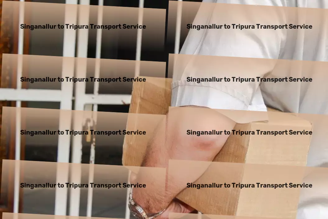 Singanallur to Tripura Transport Redefine your logistic experiences within India with us! - Rapid logistics services