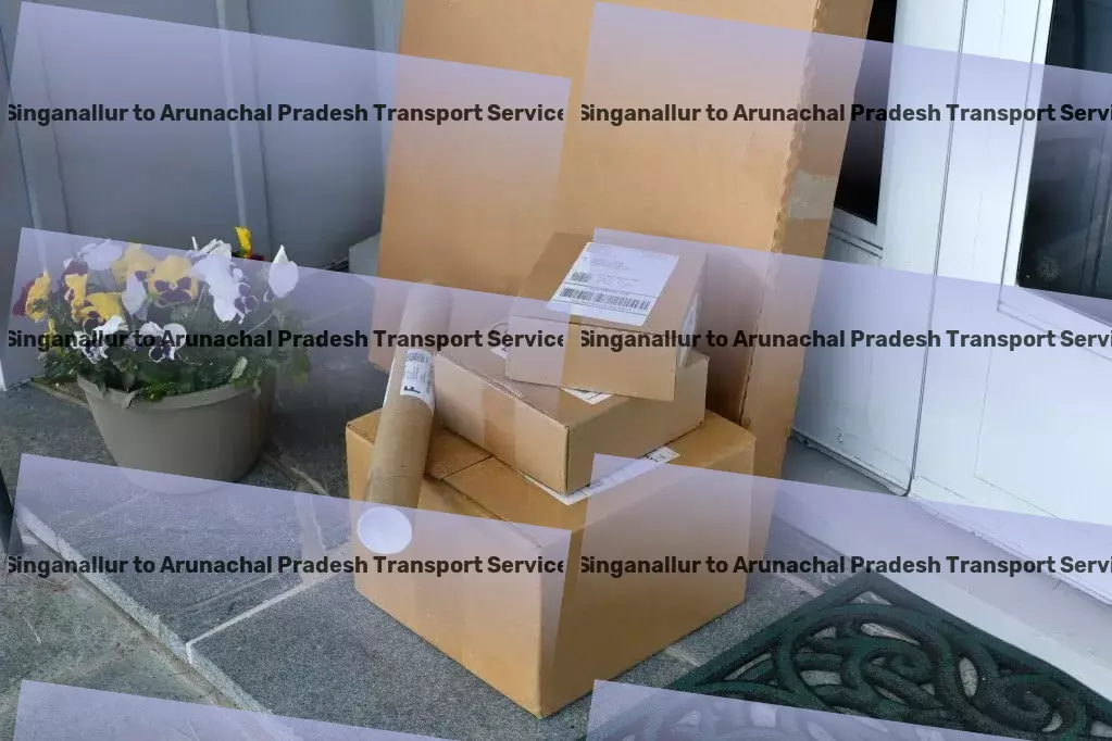 Singanallur to Arunachal Pradesh Transport Navigating through Indian logistics made effortless! - Major freight services