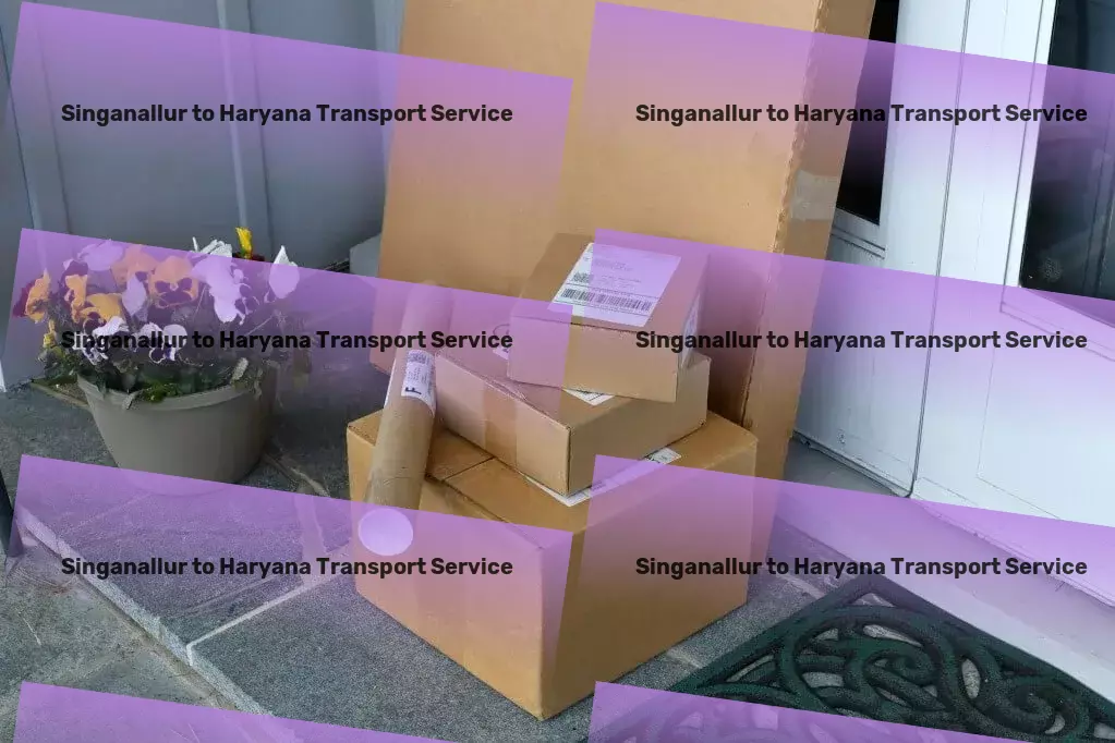 Singanallur to Haryana Transport Personalized freight logistics