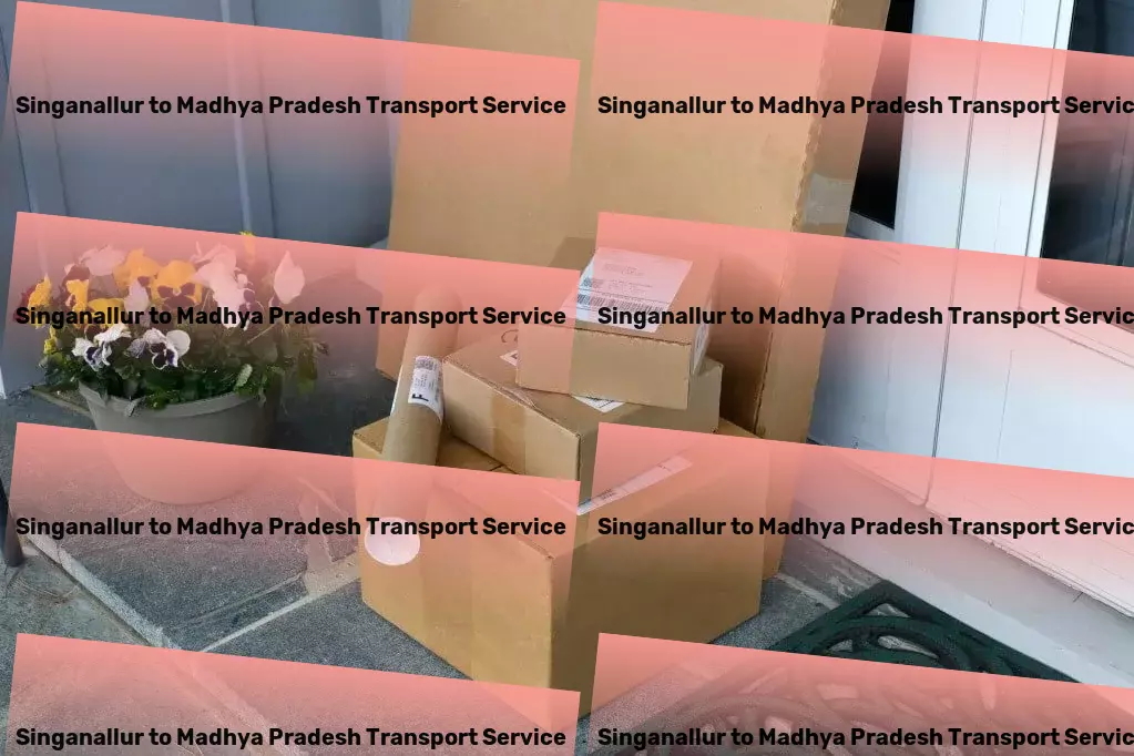 Singanallur to Madhya Pradesh Transport Direct cargo services