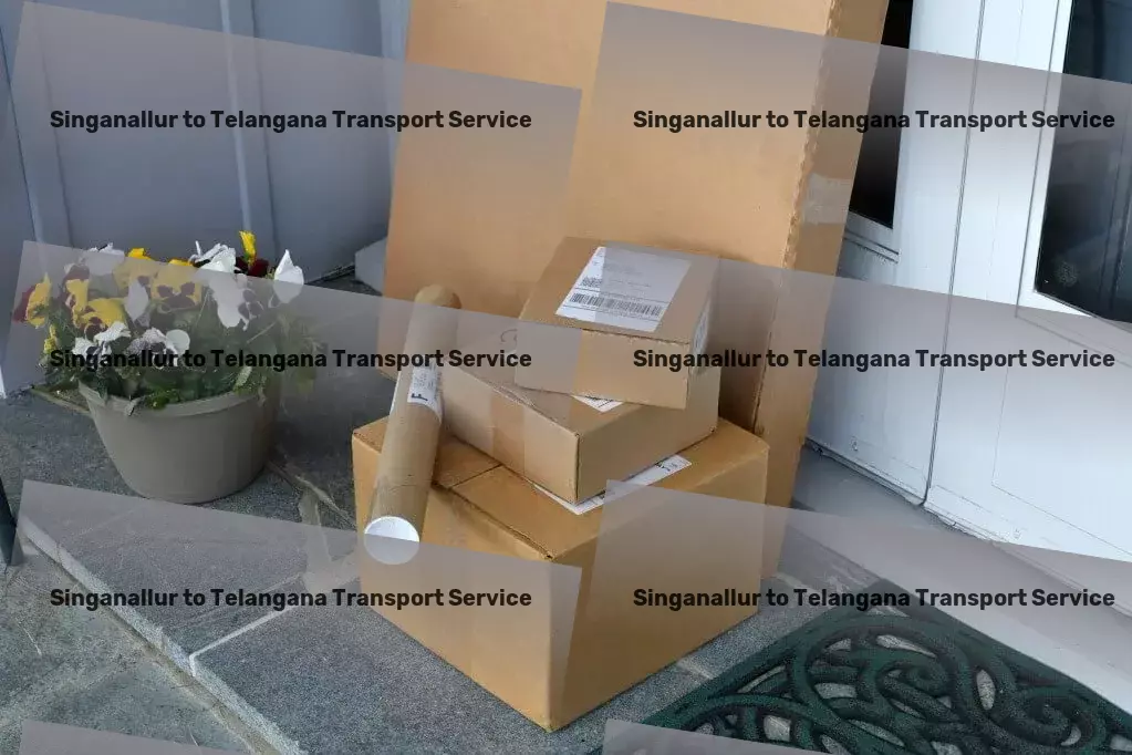 Singanallur to Telangana Transport Your go-to experts for hassle-free goods transportation in India! - Full-service cargo transport