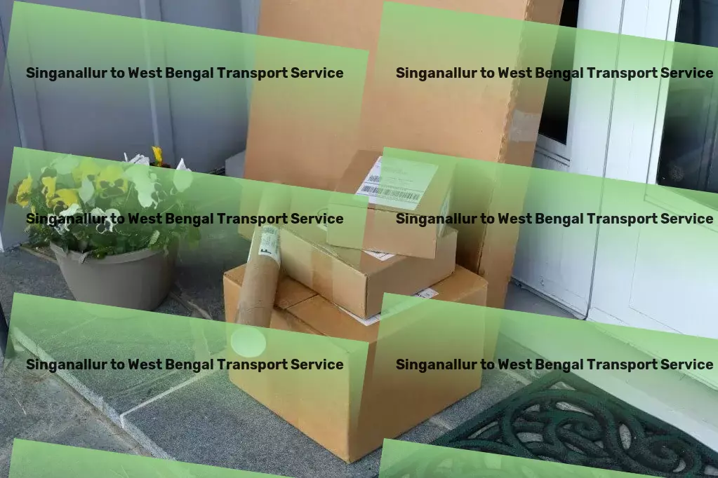 Singanallur to West Bengal Transport Dedicated bulk delivery