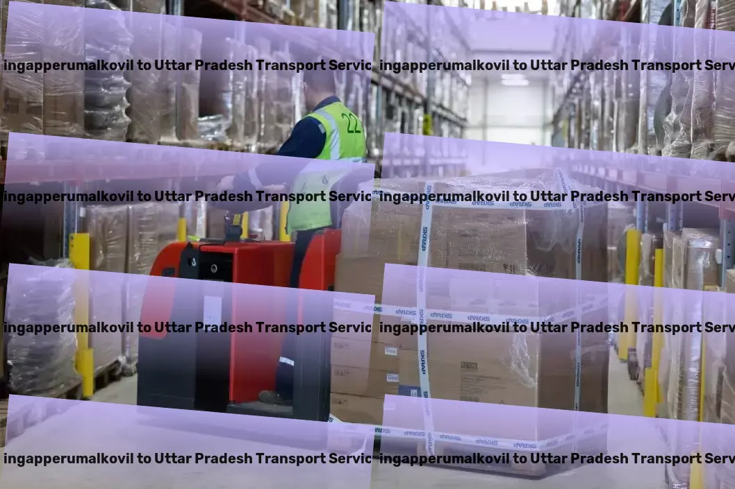 Singapperumalkovil to Uttar Pradesh Transport Household item courier