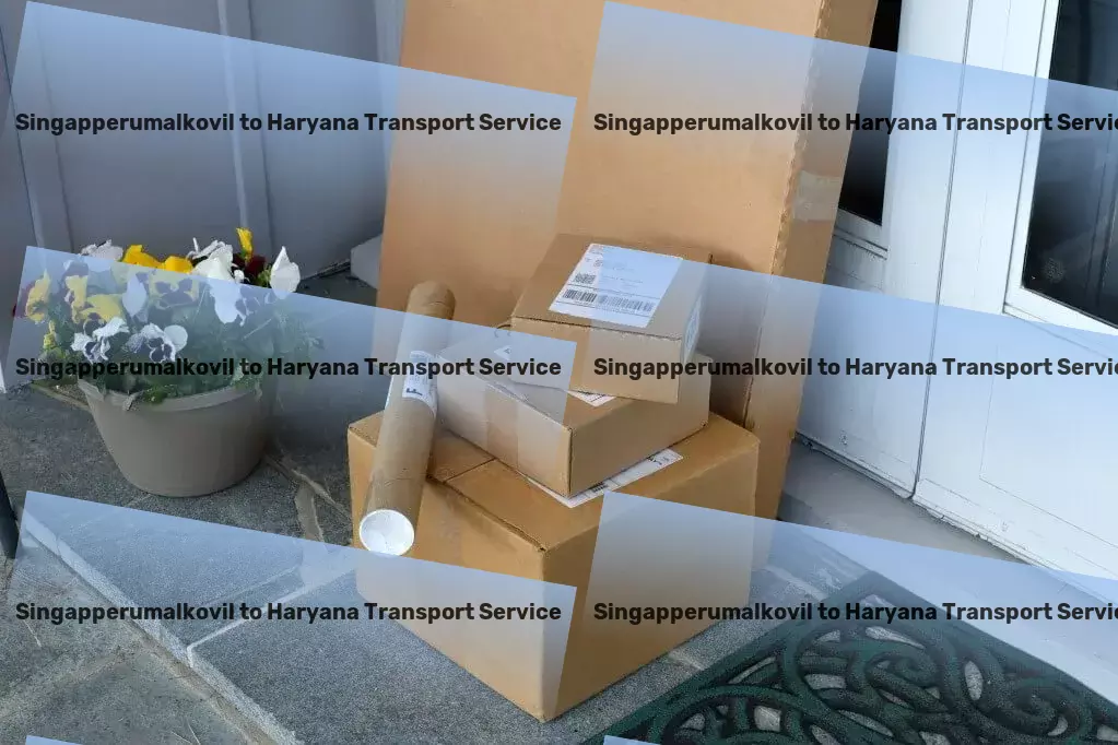 Singapperumalkovil to Haryana Transport Next-level logistics services tailored for the dynamic Indian market! - Industrial shipping services