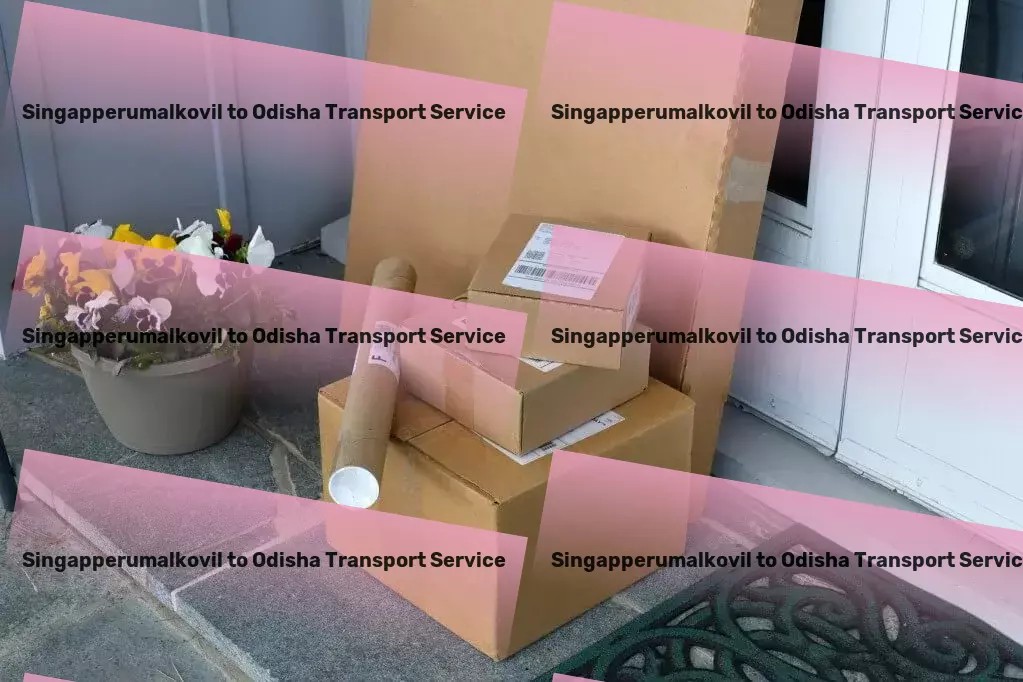 Singapperumalkovil to Odisha Transport Heavy cargo delivery