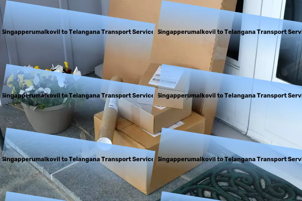 Singapperumalkovil to Telangana Transport Dedicated cargo delivery