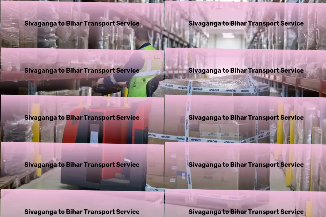 Sivaganga to Bihar Transport E-commerce cargo booking