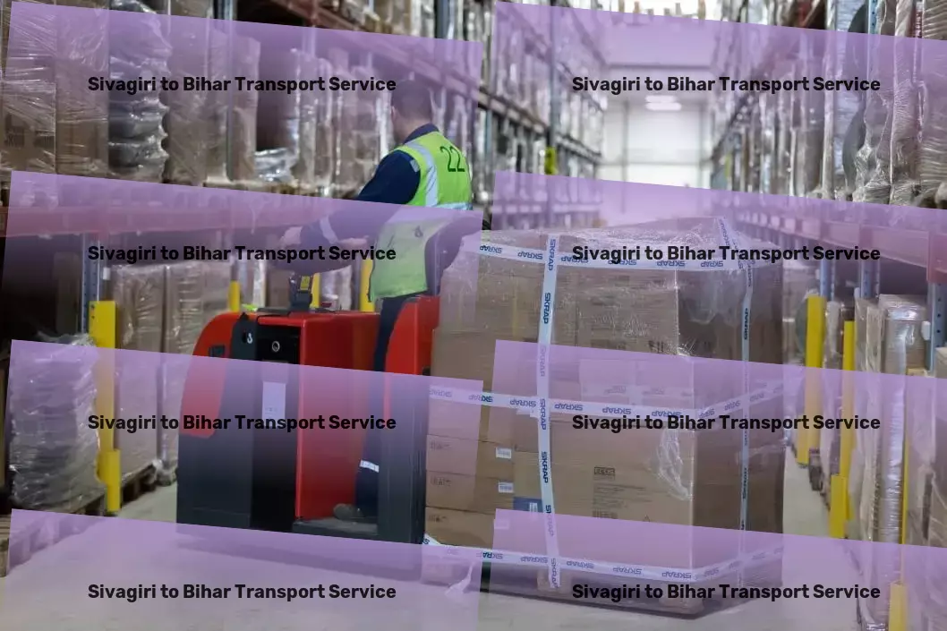 Sivagiri to Bihar Transport Long-haul freight transport