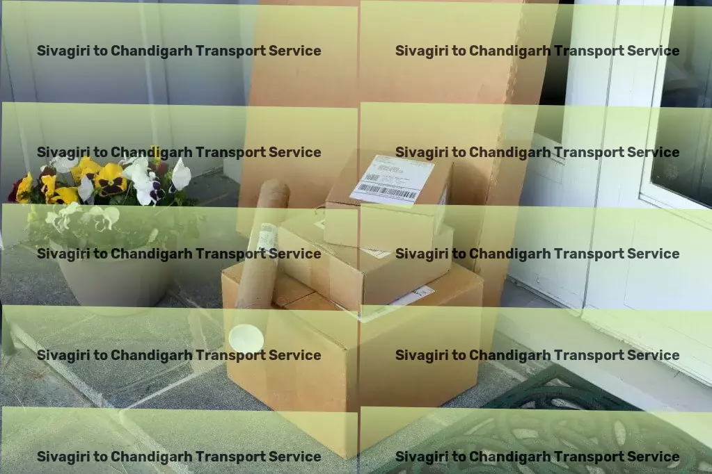 Sivagiri to Chandigarh Transport Long-haul freight transport