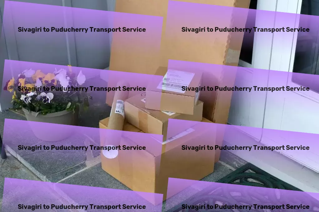 Sivagiri to Puducherry Transport Professional goods shipment solutions